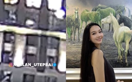 «Артында қыздың мүсіні байқалады»: Ақнәрдің 7-қабаттан құлаған сәті бейнекамераға түсіп қалған