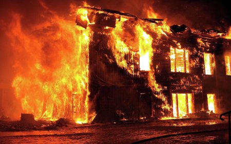 В Талдыкоргане после пожара в гостинице обнаружили тело женщины