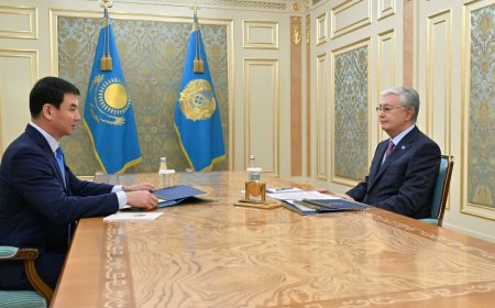 Токаев принял нового акима города Алматы Дархана Сатыбалды