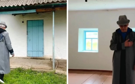 «Музей жасап қою керек»: Нұрғали Нүсіпжанов ауылда иесіз қалған қарашаңырағына барды