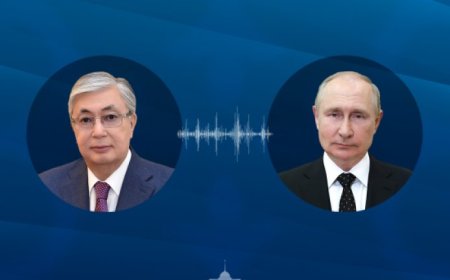 Токаев переговорил с Путиным