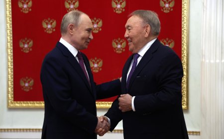 Путин Назарбаевпен кездесті