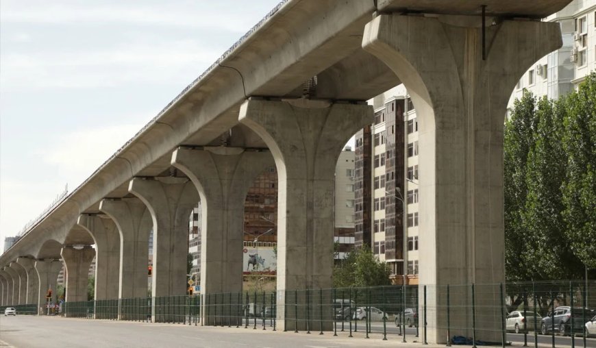 LRT в Астане: проложена четверть пути
