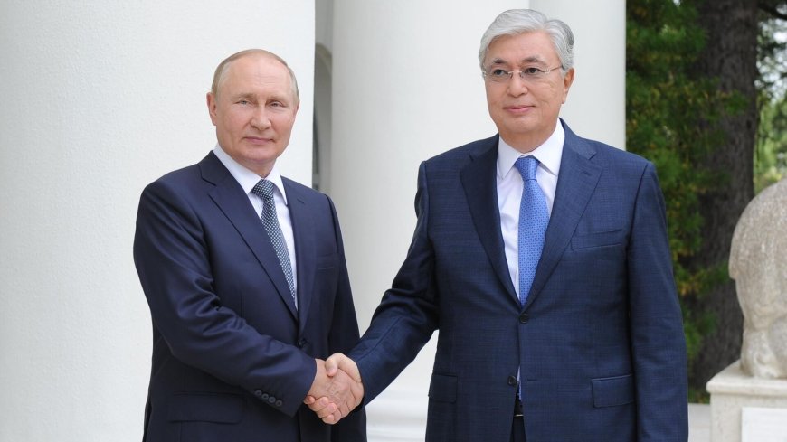 Путин поздравил Токаева с днем рождения