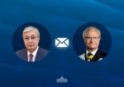 Токаев поздравил короля Швеции с Национальным днём