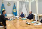 Тоқаев Сағынтаевты қабылдады