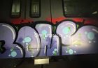 «Шетелдік суретшілер»: LRT вагондарына сурет салып кеткендердің кім екені анықталды