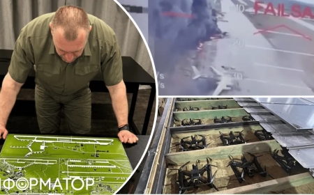 Украина арнайы әскери операция өткізіп, Ресейдің 41 ұшағын талқандады