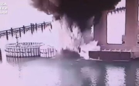 Украина қауіпсіздік қызметі Қырым көпіріне соққы жасады