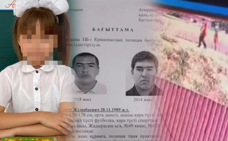 Бір еркек ертіп кеткен: Құлсарыда 8 жастағы қыз өлі табылды