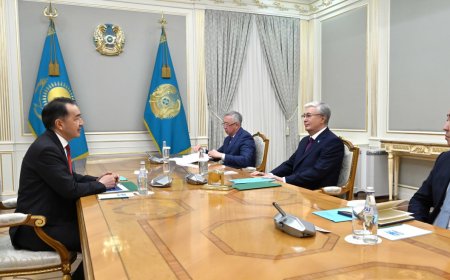 Тоқаев Сағынтаевты қабылдады