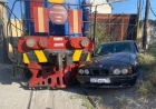 Шымкентте BMW жүргізушісі пойыз жолына түсемін деп тепловозбен соқтығысты