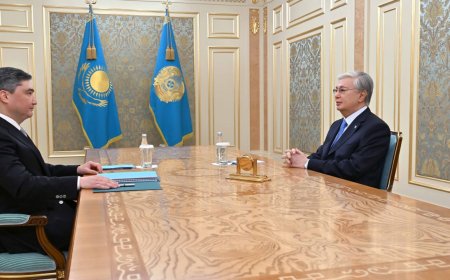 Президент Олжас Бектеновті қабылдады
