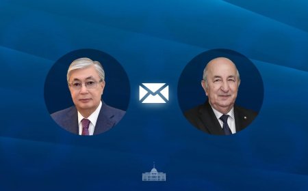 Мемлекет басшысы Алжир Президенті мен отандастарын Тәуелсіздік күнімен құттықтады
