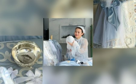 «Екі әжесі бесікке салды»: Ерке Есмахан үшінші ұлын қырқынан шығарды