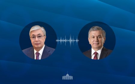 Тоқаев Мирзиёевпен телефон арқылы сөйлесті