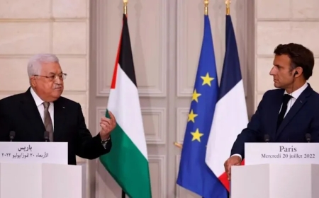 Макрон: Франция қыркүйекте Палестина мемлекетін мойындайды