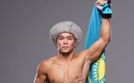 Асу Алмабаев UFC турниріндегі бесінші жеңісіне қол жеткізді