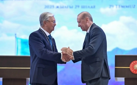 Тарихи оқиға: Тоқаев Түркияның ең жоғары марапатына ие болды