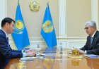 Тоқаев Алматы қаласының әкімін қабылдады