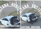 Астаналық тұрғын әйелін жүк салғышқа салып алған