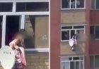 Қосшыда бала ажал аузынан аман қалды (ВИДЕО)
