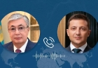 Қасым-Жомарт Тоқаев Владимир Зеленскиймен сөйлесті