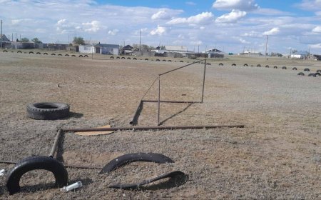 Павлодарда бес жасар баланың үстіне футбол қақпасы құлады