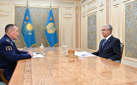 Тоқаев Қорғаныс министрін қабылдады