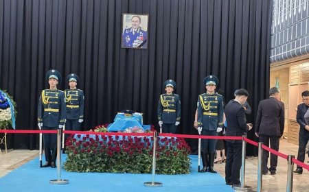 Қазақ елі Талғат Мұсабаевты ақтық сапарға шығарып салды