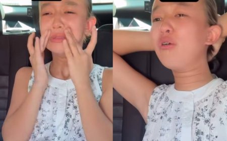 «Туа бермеші!»: Оқушы қыздың жыларман күйі желіде қызу талқыға түсті (ВИДЕО)