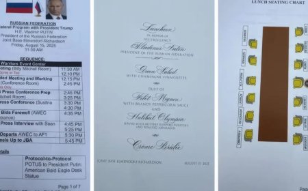 «Трамп пен Путиннің құпия құжаттары» Аляскадағы қонақүйден табылды