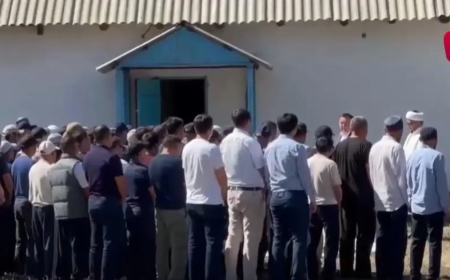 Үржар ауданында жол-көлік оқиғасынан қаза болған үш бала жер қойнына тапсырылды