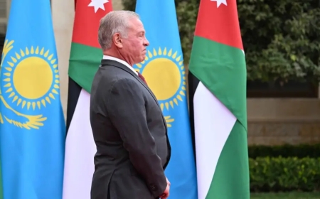 Елімізге Иордания Королі II Абдалла бен әл-Хусейн ресми сапармен келеді