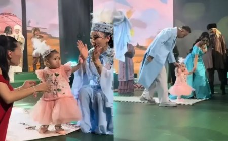 Тұрсын және Баян Алагөзовтар қос қызының тұсаукесерін дүркіретіп атап өтті