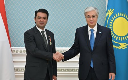 Тоқаев Рустами Эмомалиді «Достық» орденімен марапаттады