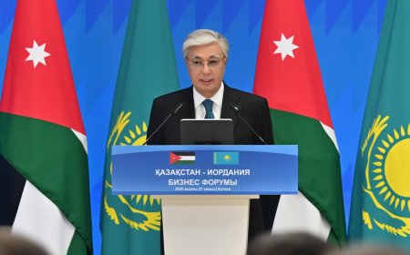 Тоқаев Қазақстан-Иордания бизнес-форумына қатысты