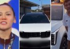 «Қыз деген осы ғой»: Боксшы Алуа Балқыбекова әкесіне темір тұлпар мінгізді (ВИДЕО)