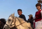 Астананы көру үшін Қытайдан атпен шыққан жұбайлар Қазақстанға жетті