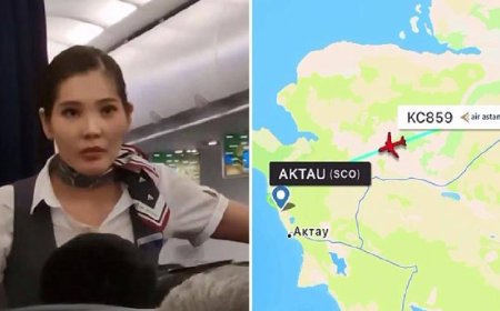 Алматы-Ақтау бағытындағы ұшақтан ақау шығып, шұғыл қонуға мәжбүр болды