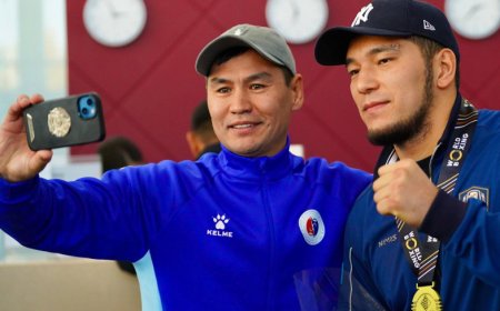 Бокстан әлем чемпионатының жеңімпаздары мен жүлдегерлері елге оралды