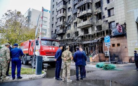 Астанада кафе өртеніп, 8 пәтер тұрғындары зардап шекті