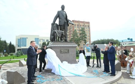 Қостанайда Міржақып Дулатұлының ескерткіші ашылды