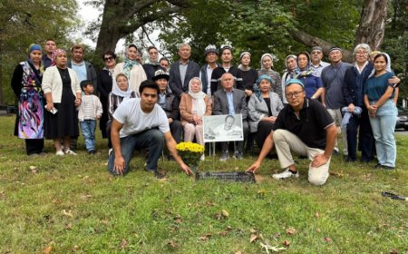 Мағауиннің қабіріне туған жердің топырағы мен жусаны жеткізілді