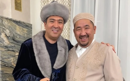 «Ылғи байлардың жиынында жүреді»: Нұрлан имам Динара Сәтжанның күйеуіне шапан жапты