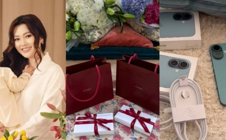 «Cartier, гүл, Iphone 16»: Ерке Есмахан бала күтушілеріне қымбат сыйлықтар беріп, көпті таңғалдырды