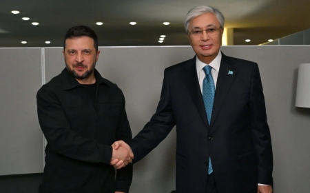 Президенттің АҚШ-қа сапары: Зеленский Тоқаевқа алғыс айтты