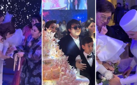 «Тұсауын Сәкенге кестірген»: Мейрамбек Беспаев кенже қызының 1 жас тойын дүркіретіп өткізді (ВИДЕО)