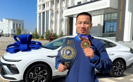 Әлем чемпионы Айдос Сұлтанғалиға пәтер мен көлік сыйға берілді