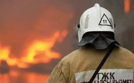 Саран қаласында көпқабатты үйде шыққан алапат өрттен 4 адам ажал құша жаздады